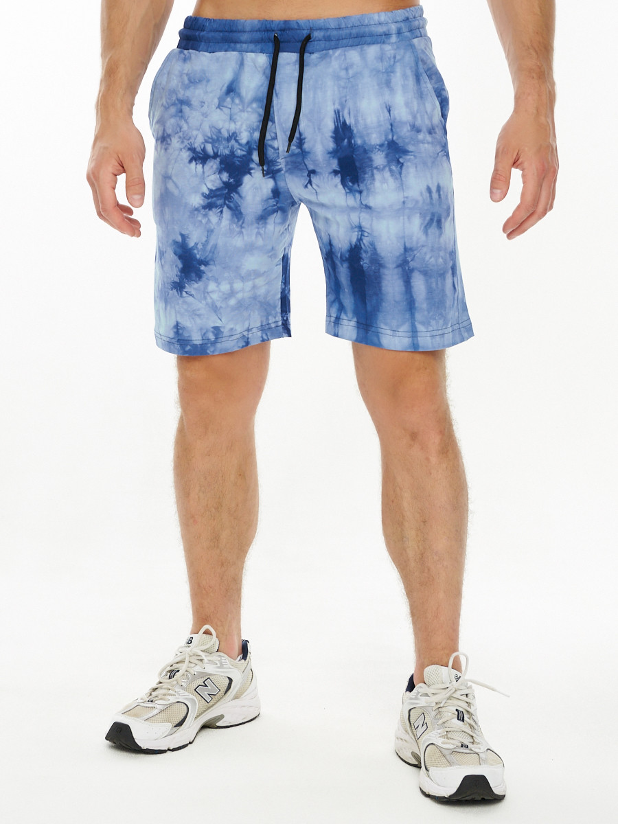 Мужские шорты варенки синего цвета 221102S