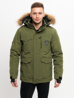 Купить куртку зимнюю с мехом оптом от производителя в Москве дешево 2159-1Kh