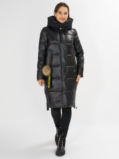 Купить оптом женскую зимнюю молодежную куртку в интернет магазине MTFORCE 72168Ch