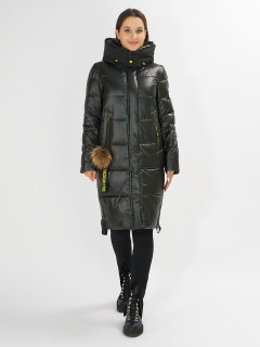 Купить оптом женскую зимнюю молодежную куртку в интернет магазине MTFORCE 72168TZ