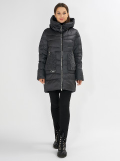 Купить оптом женскую зимнюю молодежную куртку в интернет магазине MTFORCE 7519TC