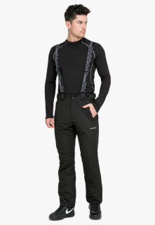 Купить оптом брюки горнолыжные мужские черного цвета 804Ch в интернет магазине MTFORCE.RU
