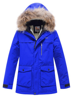 Купить оптом куртку парку подростковую для мальчика зимнюю недорого в Москве 9241S