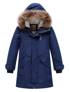Купить оптом куртку парку подростковую для мальчика зимнюю недорого в Москве 9243TS