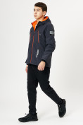 Оптом Куртка демисезонная для мальчика темно-серого цвета 1166TC в Казани, фото 7