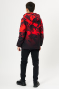 Оптом Куртка демисезонная для мальчика красного цвета 168Kr в Казани, фото 3