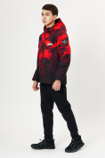 Оптом Куртка демисезонная для мальчика красного цвета 168Kr в Екатеринбурге, фото 4