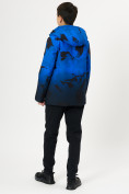 Оптом Куртка демисезонная для мальчика синего цвета 168S в Екатеринбурге, фото 4