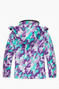Оптом Куртка горнолыжная подростковая для девочки фиолетового цвета 1774F, фото 2