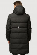 Оптом Куртка зимняя удлиненная мужская черного цвета 1780Ch, фото 4