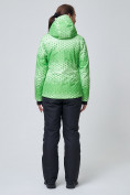 Оптом Куртка горнолыжная женская зеленого цвета 1786Z, фото 4