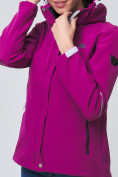 Оптом Ветровка MTFORCE женская фиолетового цвета 2038F в Казани, фото 7