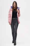 Оптом Куртка зимняя MTFORCE розового цвета 2080R в Казани, фото 3