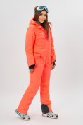 Оптом Горнолыжный комбинезон женский MTFORCE оранжевого цвета 22002O в Екатеринбурге, фото 2