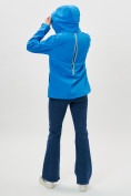 Оптом Ветровка MTFORCE женская softshell синего цвета 22007S в Казани, фото 8