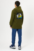 Оптом Куртка двусторонняя для мальчика желтого цвета 221J в Казани, фото 15