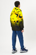 Оптом Куртка двусторонняя для мальчика желтого цвета 221J в Екатеринбурге, фото 7
