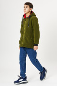 Оптом Куртка двусторонняя для мальчика красного цвета 221Kr в Казани, фото 14