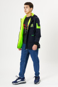Оптом Куртка двусторонняя для мальчика темно-синего цвета 236TS в Казани, фото 2