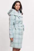 Оптом Пальто зимнее женское голубого цвета 4017Gl в Екатеринбурге, фото 3