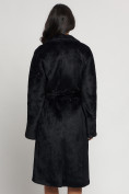 Оптом Пальто женское зимнее черного цвета 41881Ch в Екатеринбурге, фото 8