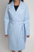 Оптом Пальто демисезонное голубого цвета 4263Gl в Екатеринбурге, фото 10