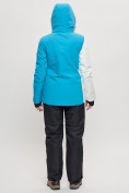 Оптом Горнолыжный костюм женский синего цвета 668S в Казани, фото 5