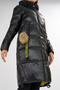 Оптом Куртка зимняя черного цвета 72168Ch в Казани, фото 11