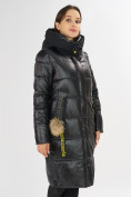 Оптом Куртка зимняя черного цвета 72168Ch в Екатеринбурге, фото 4