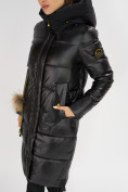 Оптом Куртка зимняя черного цвета 72168Ch в Казани, фото 10