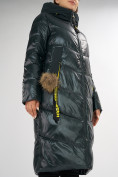 Оптом Куртка зимняя темно-зеленого цвета 72169TZ в Казани, фото 7