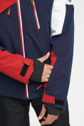 Оптом Горнолыжная куртка мужская красного цвета 77019Kr в Казани, фото 3