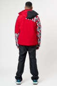Оптом Горнолыжная куртка мужская красного цвета 77028Kr в Казани, фото 9