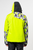 Оптом Горнолыжная куртка мужская зеленого цвета 77028Z в Екатеринбурге, фото 16
