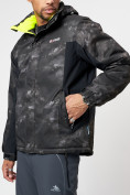 Оптом Спортивная куртка мужская зимняя цвета хаки 78018Kh в Екатеринбурге, фото 6