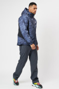 Оптом Спортивная куртка мужская зимняя темно-синего цвета 78018TS в Казани, фото 17