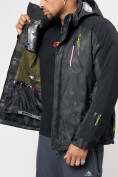 Оптом Горнолыжная куртка мужская темно-серого цвета 78278TC в Казани, фото 15