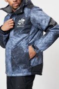 Оптом Горнолыжна куртка мужская темно-синего цвета 78601TS в Екатеринбурге, фото 14
