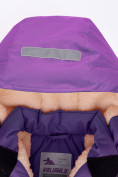 Оптом Горнолыжный костюм Valianly детский темно-фиолетового цвета 9004TF в Екатеринбурге, фото 7