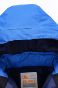 Оптом Горнолыжный костюм Valianly детский темно-синего цвета 90071TS в Казани, фото 7