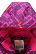 Оптом Горнолыжный костюм Valianly детский фиолетового цвета 9014F в Казани, фото 7