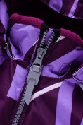 Оптом Горнолыжный костюм Valianly подростковый для девочки фиолетового цвета 9224F в Екатеринбурге, фото 12