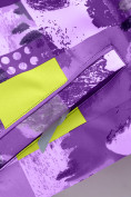 Оптом Горнолыжный костюм Valianly подростковый для девочки фиолетового цвета 9228F в Екатеринбурге, фото 18