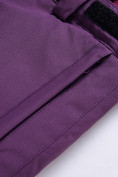 Оптом Горнолыжный костюм Valianly подростковый для девочки фиолетового цвета 9230F в Екатеринбурге, фото 12