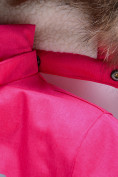 Оптом Парка зимняя Valianly подростковая для девочки розового цвета 9238R в Екатеринбурге, фото 6