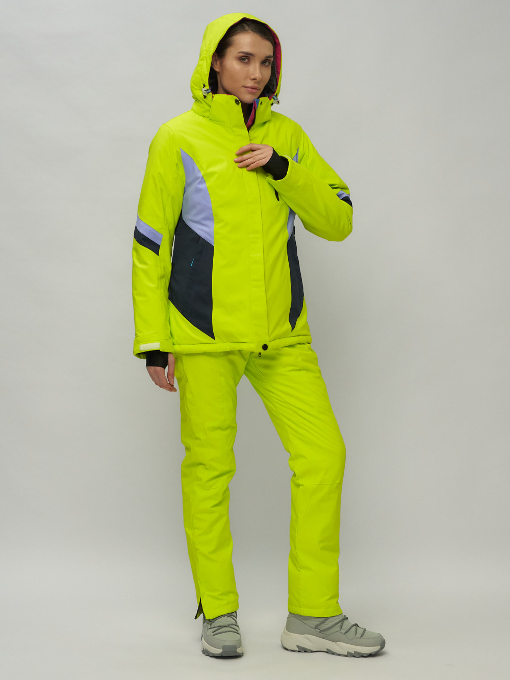 Купить горнолыжный костюм женский оптом от производителя недорого в Москве 02201Sl 1