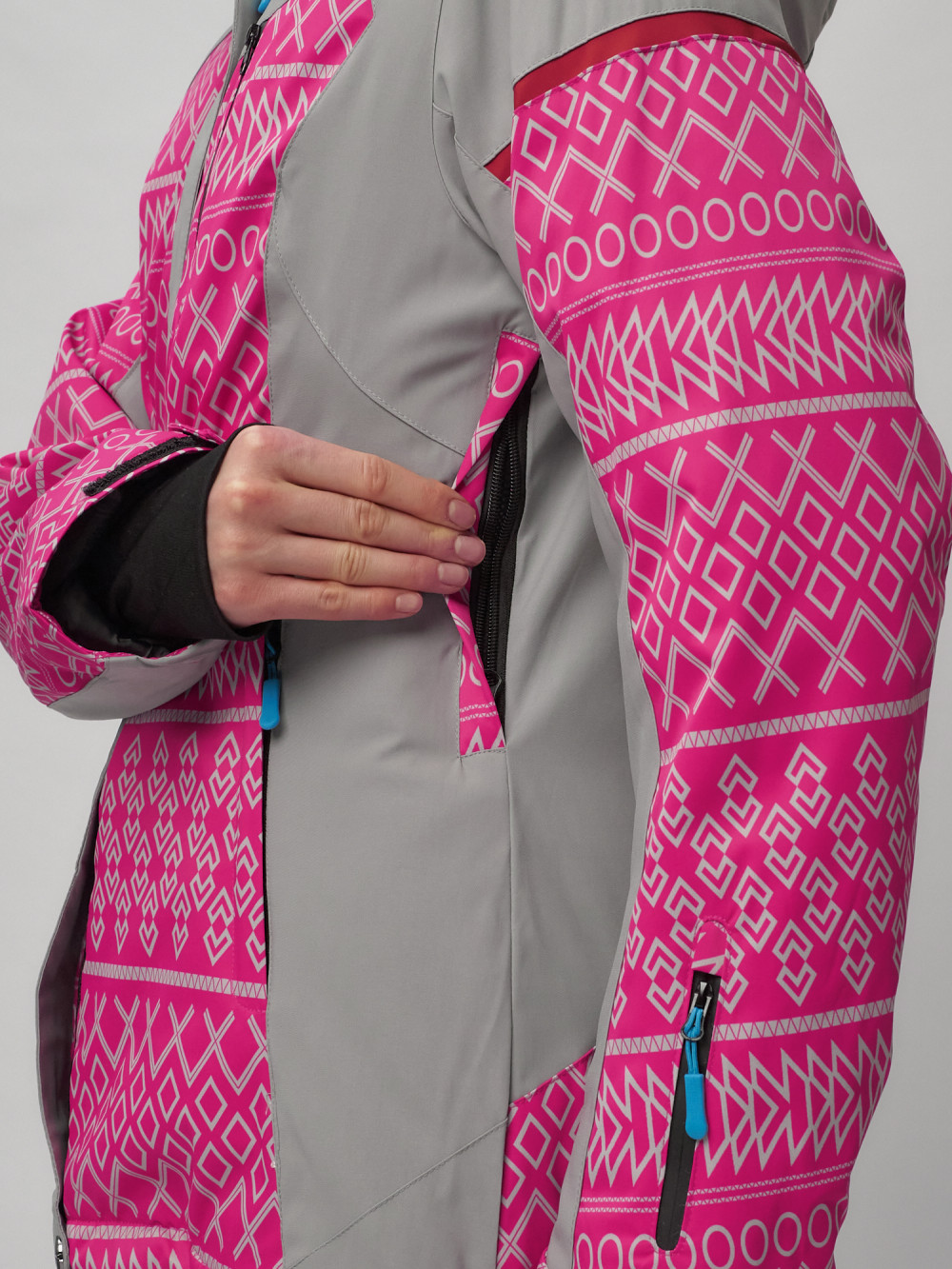 Купить горнолыжный костюм женский оптом от производителя недорого в Москве 02272R 1
