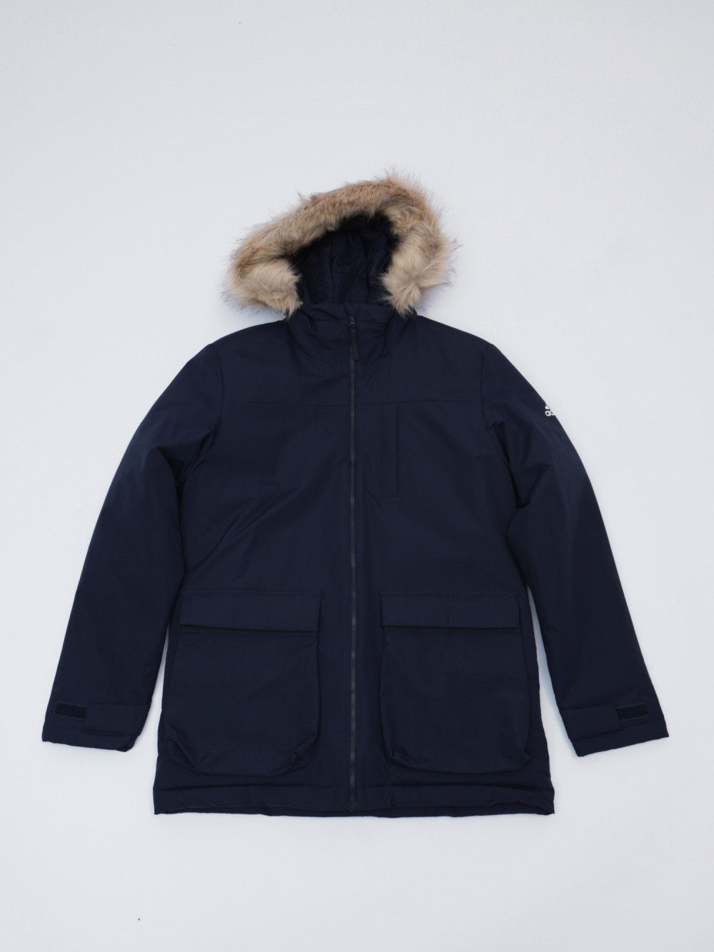 Купить оптом Куртки подростковые мужские женские темно-синего цвета 0995TS в Екатеринбурге