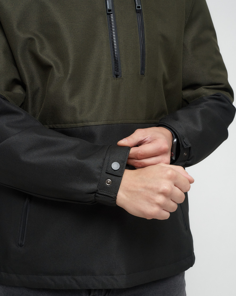 Купить куртку анорак спортивную мужскую оптом от производителя недорого в Москве 3307Kh 1