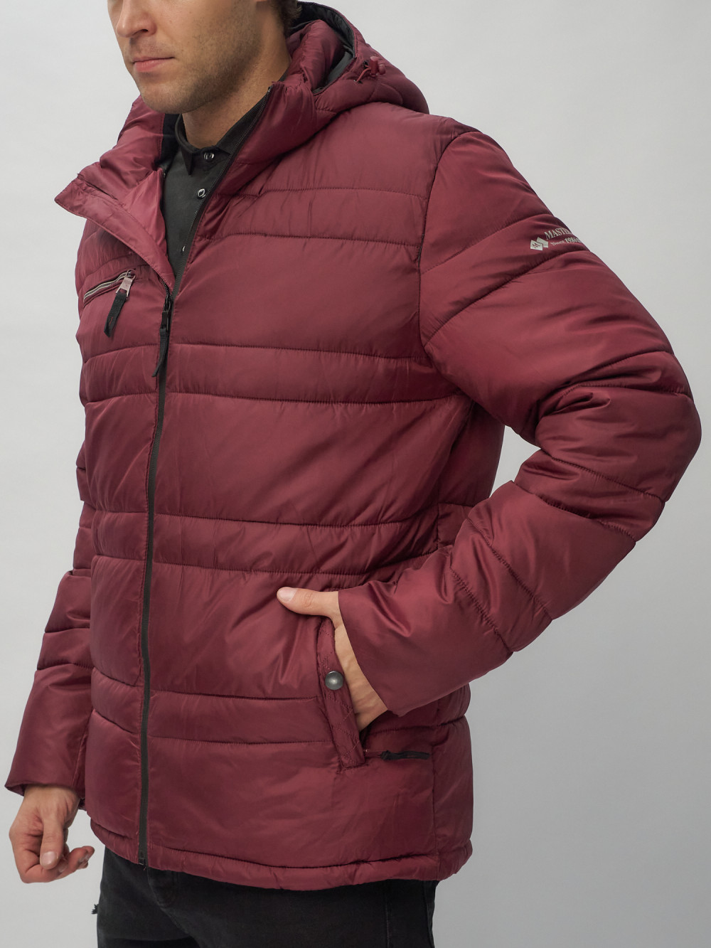 Купить куртку мужскую спортивную весеннюю оптом от производителя недорого в Москве 62175Bo 1